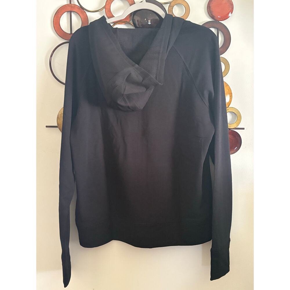 Yoga Lucious  black women’s xl full zip hoodie sweatshirt - Picture 2 of 4